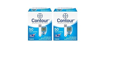 Bayer Contour Blood Glucose, 100 Test Strips