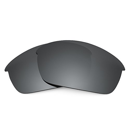 Revant Polarized Replacement Lenses for Oakley Flak JacketBlack Chrome MirrorShield