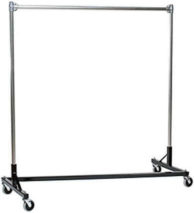 Heavy Duty Steel 500 lb. Capacity 3-Foot Long Z Rolling Rack