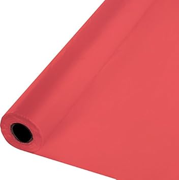Amazon Com Creative Converting 763146 Plastic Table Cover Banquet