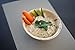Palm Leaf Soup Bowl - Environmentally Disposable Tableware | 25 Pieces | 9.28 ounce 5 Inches Round | Bamboo Style | Biodegradable & Compostable