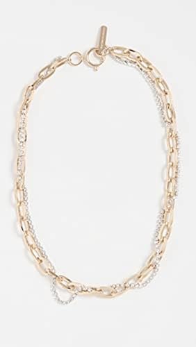 Justine Clenquet Women's Kirsten Necklace, Gold, One Size in