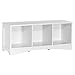 RiverRidge Bench with 3 Cubbies for Kids, White