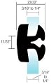 C.R. LAURENCE AS1488 CRL Two-Piece Self-Sealing Universal Weatherstrip 3/16" to 1/4" Panel - 3/16" to 1/4" Glass