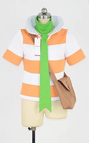 Amazon ポケットモンスター ダイヤモンド パール ポケモン ジュン トップスのみ 鞄付き コスプレ衣装 4013 女性l コスプレ 仮装 通販