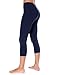 Danskin Women's Classic Supplex Body Fit Capri Legging