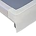 Bed Maker’s Never Lift Your Mattress Microfiber Wrap-Around Bed Skirt, Tailored Style, Classic 14 Inch Drop Length, King, Ivory (Packaging May Vary)