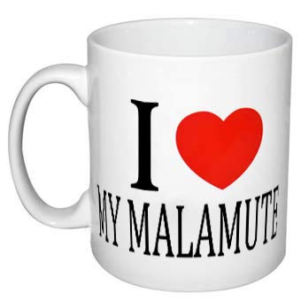 EC C636 I Love My Malamute Mug, Ceramic