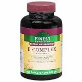 Finest Nutrition B-Complex with Vitamin C, High Potency; 200 Caplets