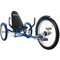 Mobo Triton Recumbent Trike. Kids 3-Wheel Bike. Youth Cruiser Tricycle