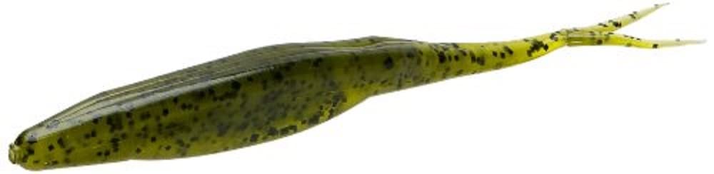 Zoom Bait Salty Super Fluke Bait-Pack of 10 (Watermelon Seed, 5-Inch), One Size