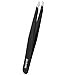 Tomiya Stainless Steel Slant Tweezers (black2)