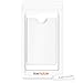 kwmobile 10 Pieces Credit Card Sleeves - Transparent ID Holders