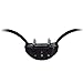 Vastar Ad999 No Bark Collar Electric Anti-Bark Shock Control with 7 Levels Button Adjustable Sensitivity Stimulation of No Harm Warning Beep for 15-120 lb. Dogs