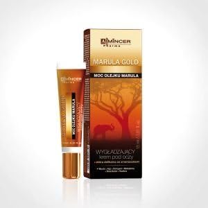 Marula Gold Smoothing Under Eye Cream for Delicate Wrinkle Prone Skin 15 ml by Mincer Pharma