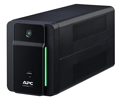 APC 950VA/480W Backup Battery Power Supply for Home Office, BVK950M2