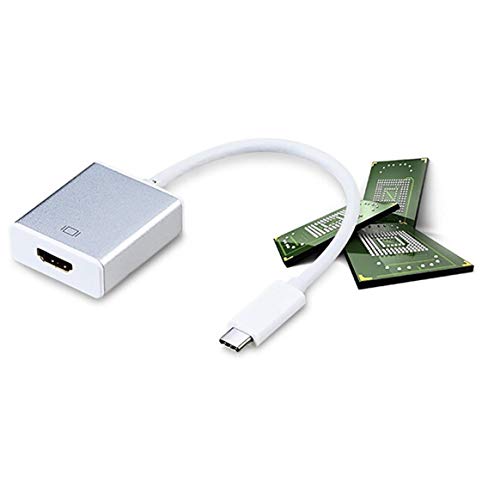 Smartlove1P USB 3.1 Type C USB-C to 4K HDMI HDTV Adapter Cable for Samsung Galaxy S8 MacBook TV Projection - Thumbnail 6