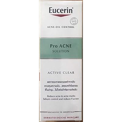 Eucerin Pro Acne Solution Active Clear 50ml Acne-Oil Control for oily and acne prone skin for reduce acne &amp;amp;amp; acne marks