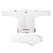 Sanabul Future Legends BJJ Gi for Kids Jiu Jitsu Gi Kimono for Children Youth Preshrunk Fabric & BJJ White Belt Included - White/Red, K2