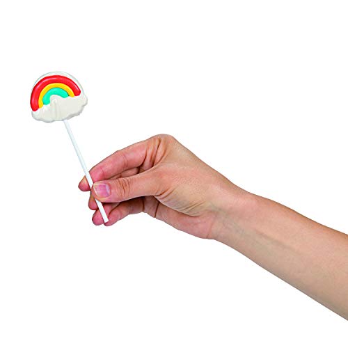 Fun Express Rainbow Character Lollipop Suckers 24 Count