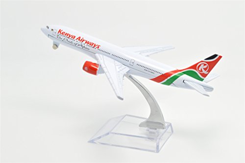 TANG DYNASTY(TM) 1:400 16cm Boeing B-777 Kenya Airways Metal Airplane Model Plane Toy Plane Model