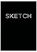 Piccadilly Black Open Bound Sketchbook | Flat-lay Drawing Notebook | Acid & Wood-Free Paper | Medium, 240 pages