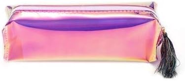 A Little Swag Unique Holographic Pen Pencil Makeup Stationery Pouch Holder/Organizer for Kids and Girls