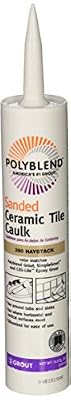 CUSTOM BLDG PRODUCTS PC38010S-6 10.5-Ounce Haystack Tile Caulk