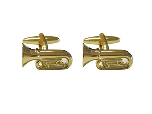 Kiola Designs Tuba Musical Instrument Cufflinks