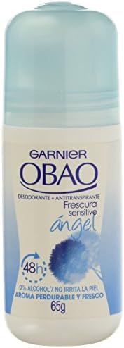 Garnier OBAO for Women, 48 Hour Roll on Deodorant & Antiperspirant, Sensitive Angel, 65 g each by Garnier OBOA by Garnier OBOA