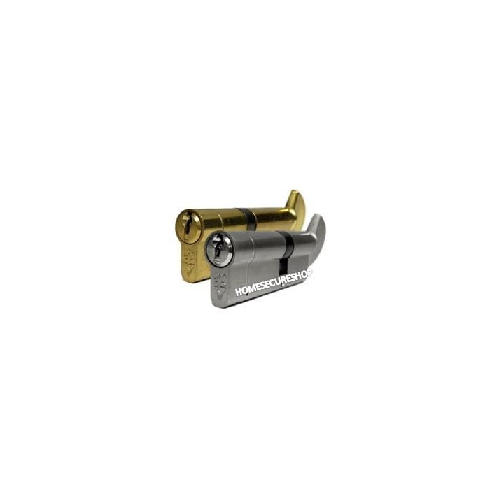 Buy ANTISNAP ThumbTurn Euro Cylinder Door Lock ANTIDRILL ANTIBUMP