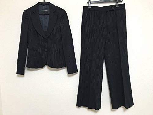 Amazon エンポリオアルマーニ Emporio Armani レディースパンツスーツ レディース ダークネイビー ライトグレー 中古 レディース 通販