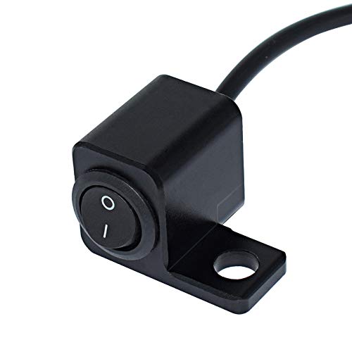 オートバイハンドルバースイッチ Atvバイク 12v On Off ヘッドライトフォグライトスイッチ 防水 過負荷保護 ブルーライト