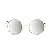 UB John Lennon Style Mirror Lens Sunglass, Gold