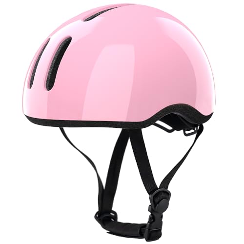Petimini Kids Bike Helmet with DIY Stickers, CPSC & CE Certified for Toddler Kids Ages 2-6 Boys Girls, Multi-Sport Safety Cycling Skating Scooter Helmet, Multiple Colors