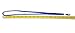 Blue Lanyard Clip Bulk 50PCS 33-Inch Badge Lanyards with Clip Office Neck Flat Cotton Lanyard with Badge Bulldog Clip Blue lanyards for id Badges (Blue)