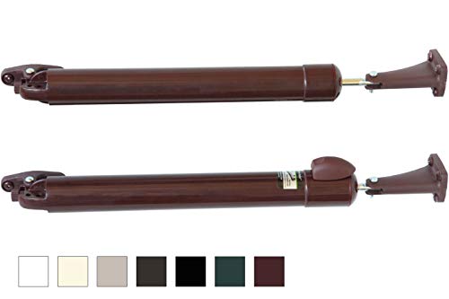 Touch 'n Hold Smooth - Dual Kit - Heavy-Duty Closer System - Touch-Button Hold Open Feature & Smooth Closing Motion - for Storm & Security Doors (Medium/Heavy Weight). New Doors or Replace Old Units