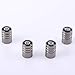 TK-KLZ 4Pcs Chrome Car Tire Valve Stem Caps for Kia SPORTAGE-R Sorento Rio Sorento CERATO K3 Optima K9 KX3 KX5 KX7 KX Cross Decorative Accessories