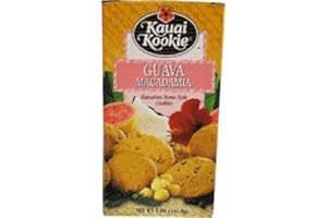 Hawaiian Value Pack Kauai Kookies Guava Macadamia Cookies 4 Boxes