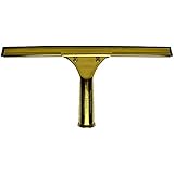 Ettore 10012 Solid Brass Squeegee, 12-Inch