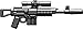 BrickArms Weapons A295 Rifle 2.5" [Black]