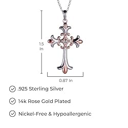 Amazon Essentials Rose 18K Gold Plated Sterling