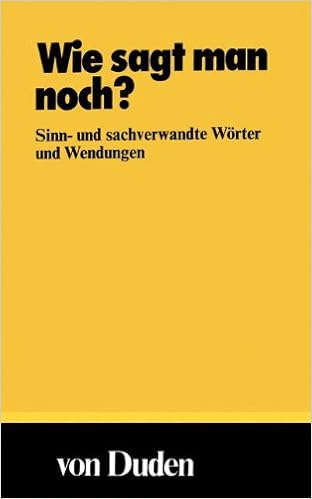 Duden Taschenbucher Bd 2 Wie Sagt Man Noch Amazon De Muller Wolfgang Fremdsprachige Bucher