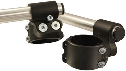 43mm With 1" Rise Woodcraft Racing 3 Piece Split Clip-on Handlebars
