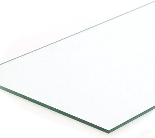 Case of 4 New Retails Plate Glass Shelf Measures 8"x 23"x 1/4" thick