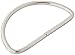 Dritz 117-2-65 D-Rings, Nickel, 2-Inch 2-Count