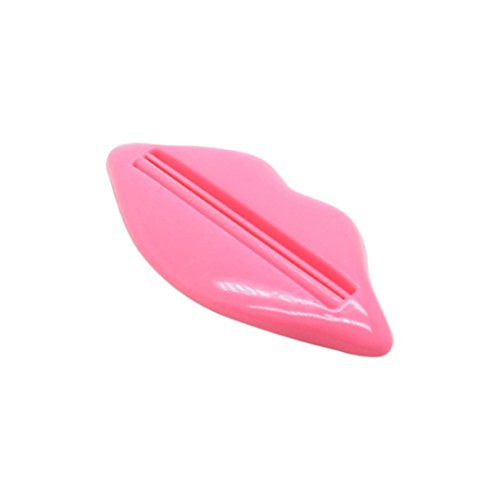 Outsta Toothpaste Extruder,Multi-Purpose Creative Multi-Purpose Squeeze Lips (Pink) - Thumbnail 2