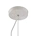 Possini Euro Design White Flower Hanging Pendant Lighting Fixture 25 1/4