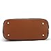 Women Shoulder Handbag for Work Purse 6 Piece Set Bag (Brown-6)