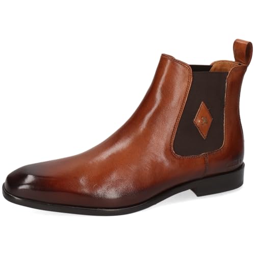 Melvin & Hamilton Homme Elyas 5 Bottine Chelsea, Marron, 45 EU